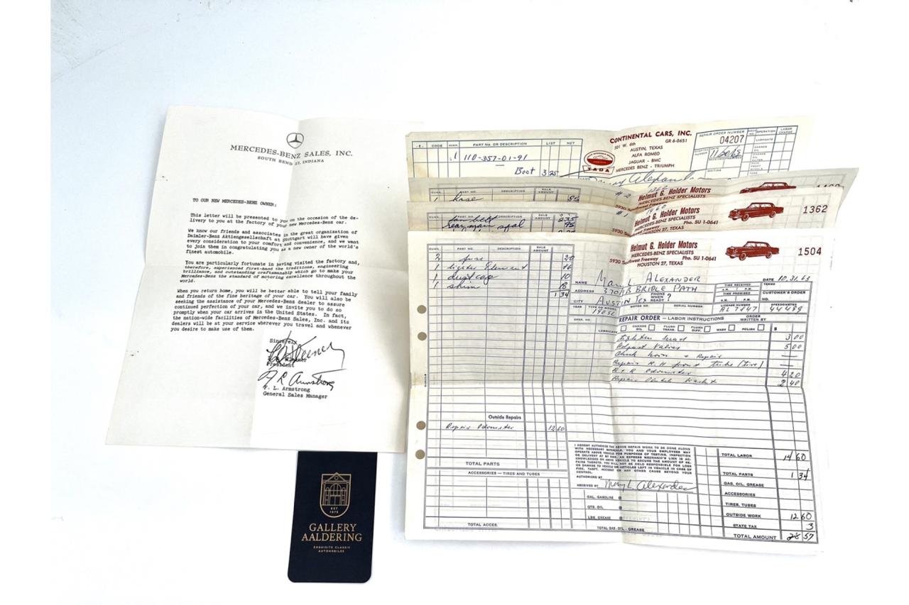 1960 Mercedes - Benz Mercedes Benz 190 SL &ldquo;Matching Numbers&rdquo;