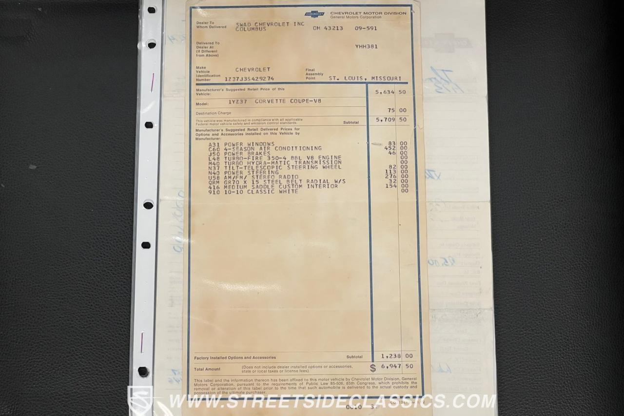 1973 Chevrolet Corvette