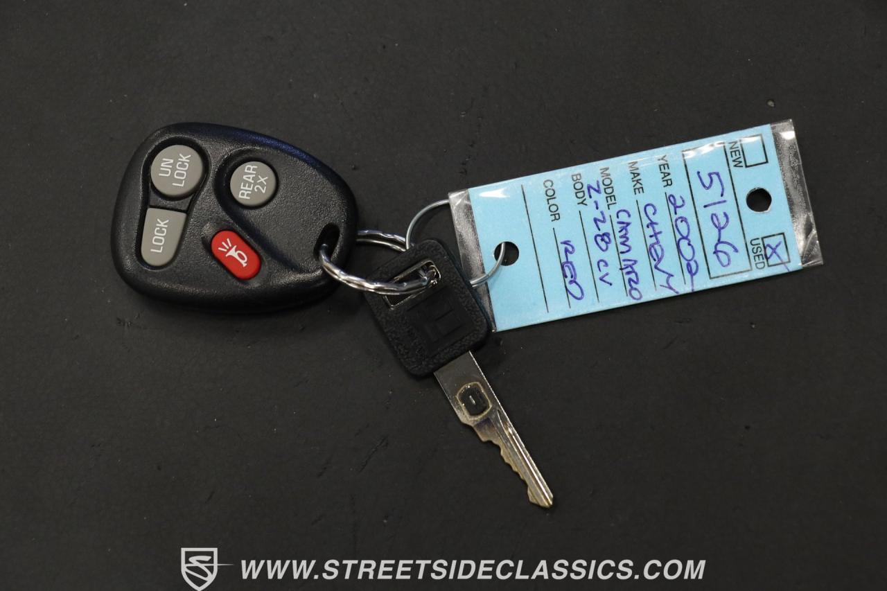 2002 Chevrolet Camaro Z/28 Convertible