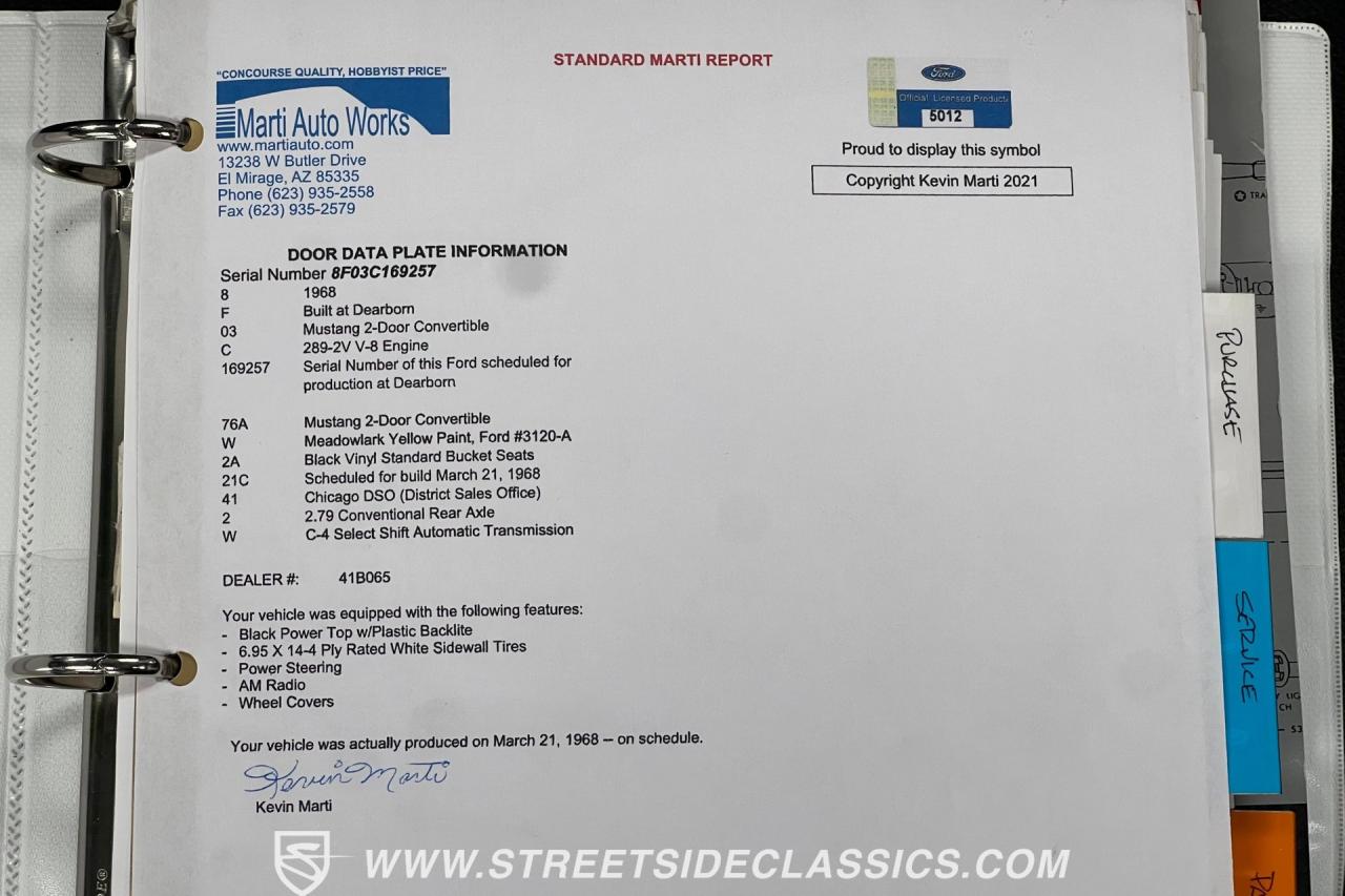 1968 Ford Mustang Convertible