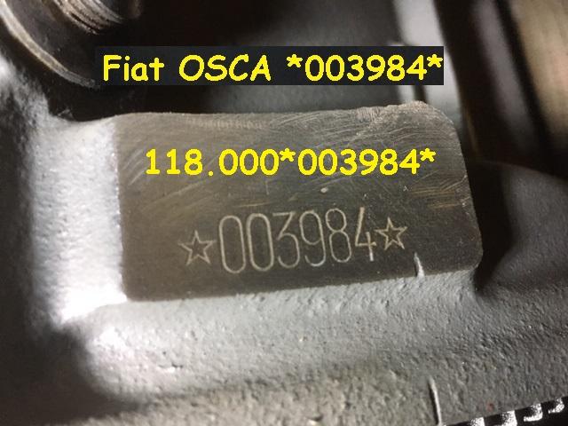 1965 Fiat OSCA - restauration to finish