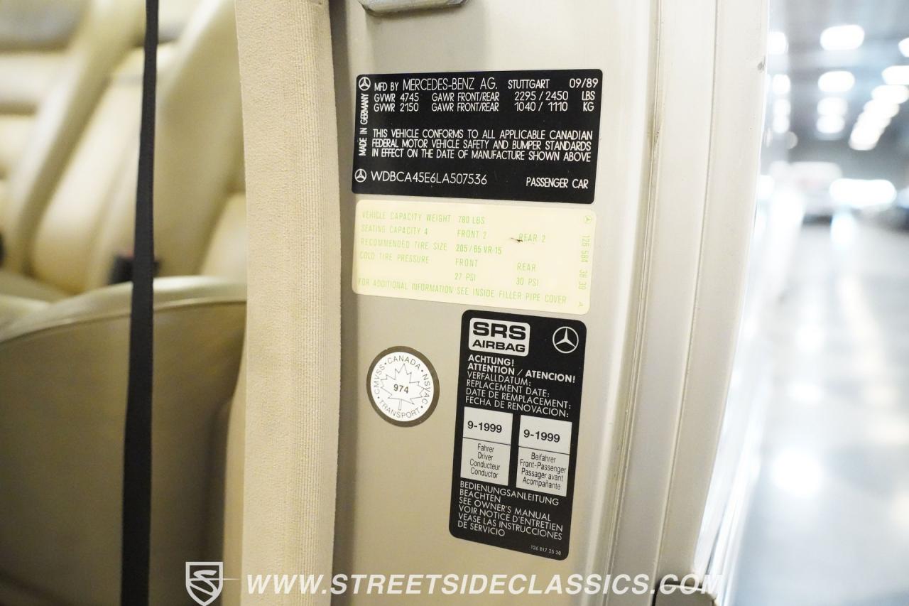 1990 Mercedes - Benz 560SEC