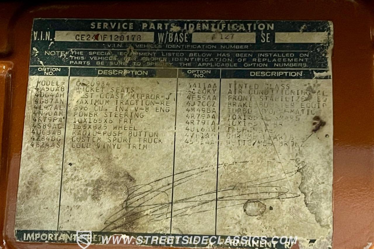 1969 Chevrolet C10 Supercharged LS Restomod