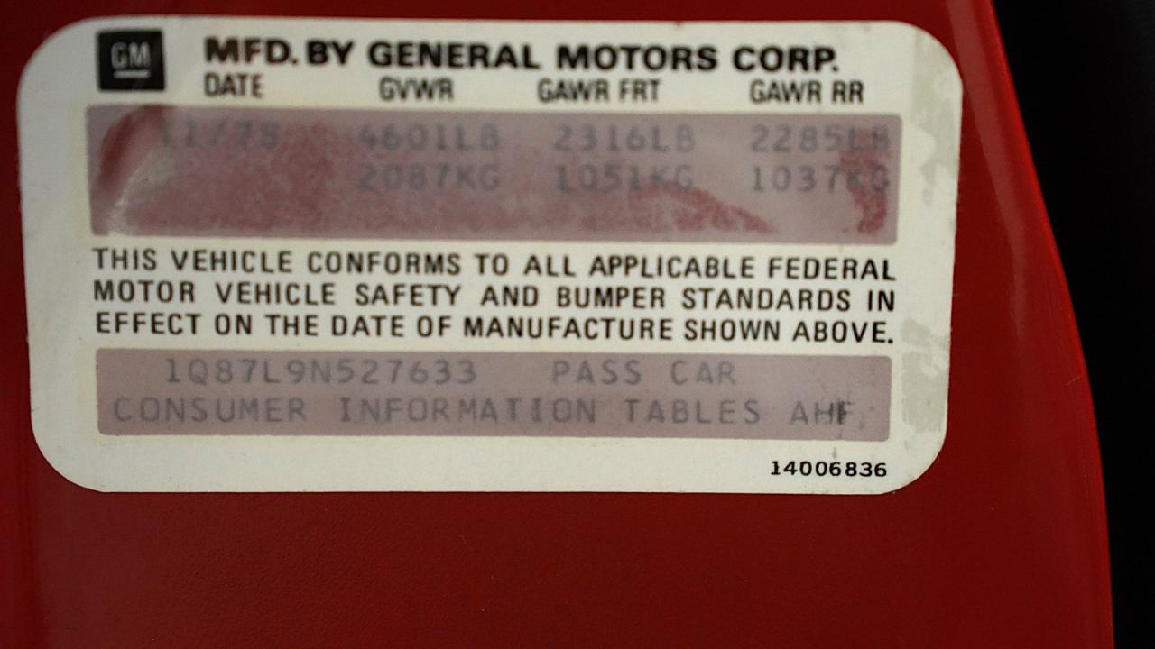 1979 Chevrolet Camaro Z28