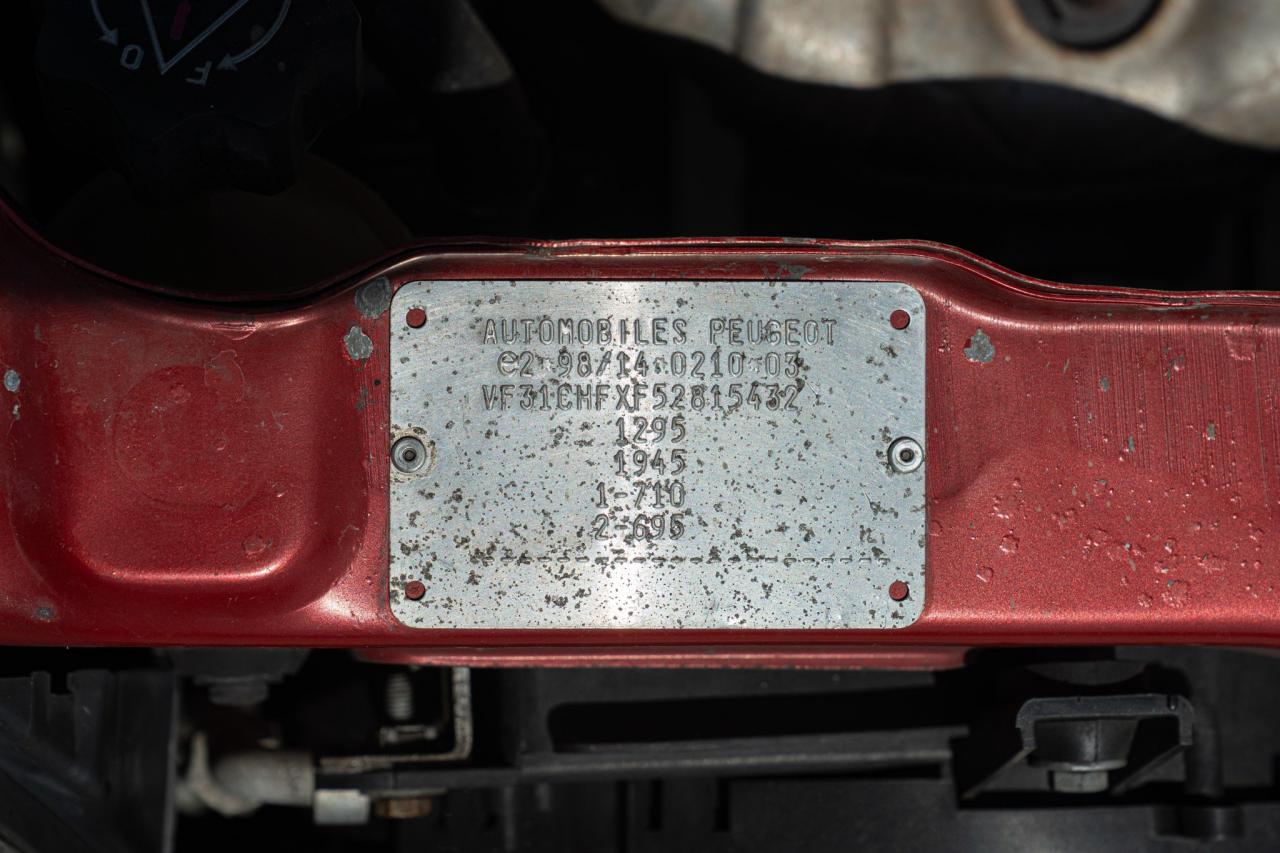 2003 Peugeot 106 REPLICA RALLY