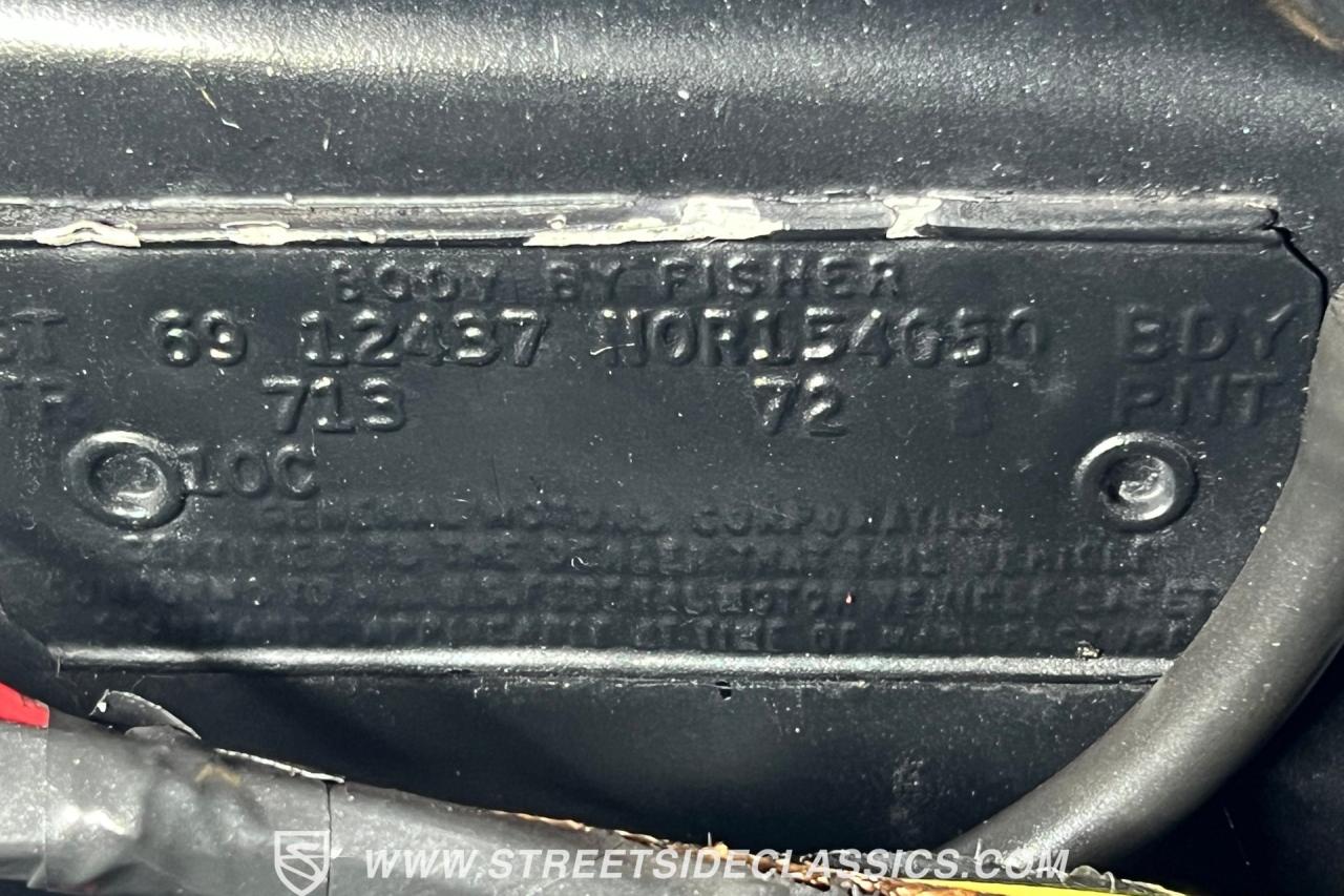 1969 Chevrolet Camaro RS/SS 454 Tribute