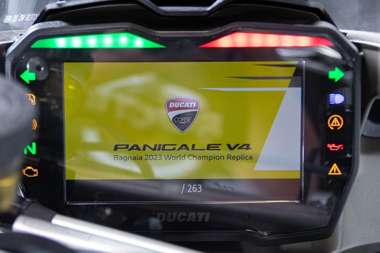 2024 Ducati PANIGALE V4 BAGNAIA WORLD CHAMPION REPLICA