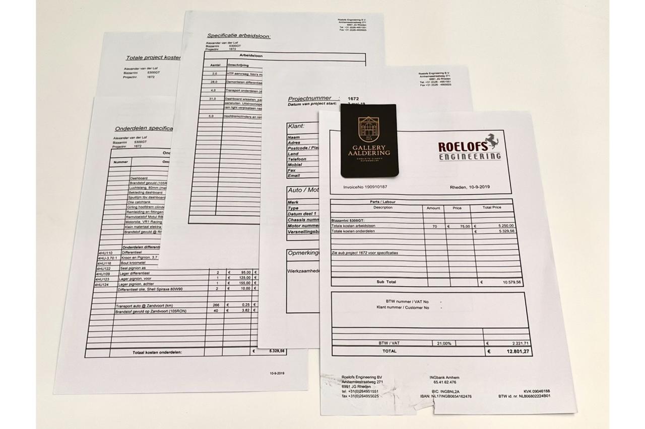 1965 Bizzarrini GT Strada 5300 &ldquo;Alloy&rdquo;