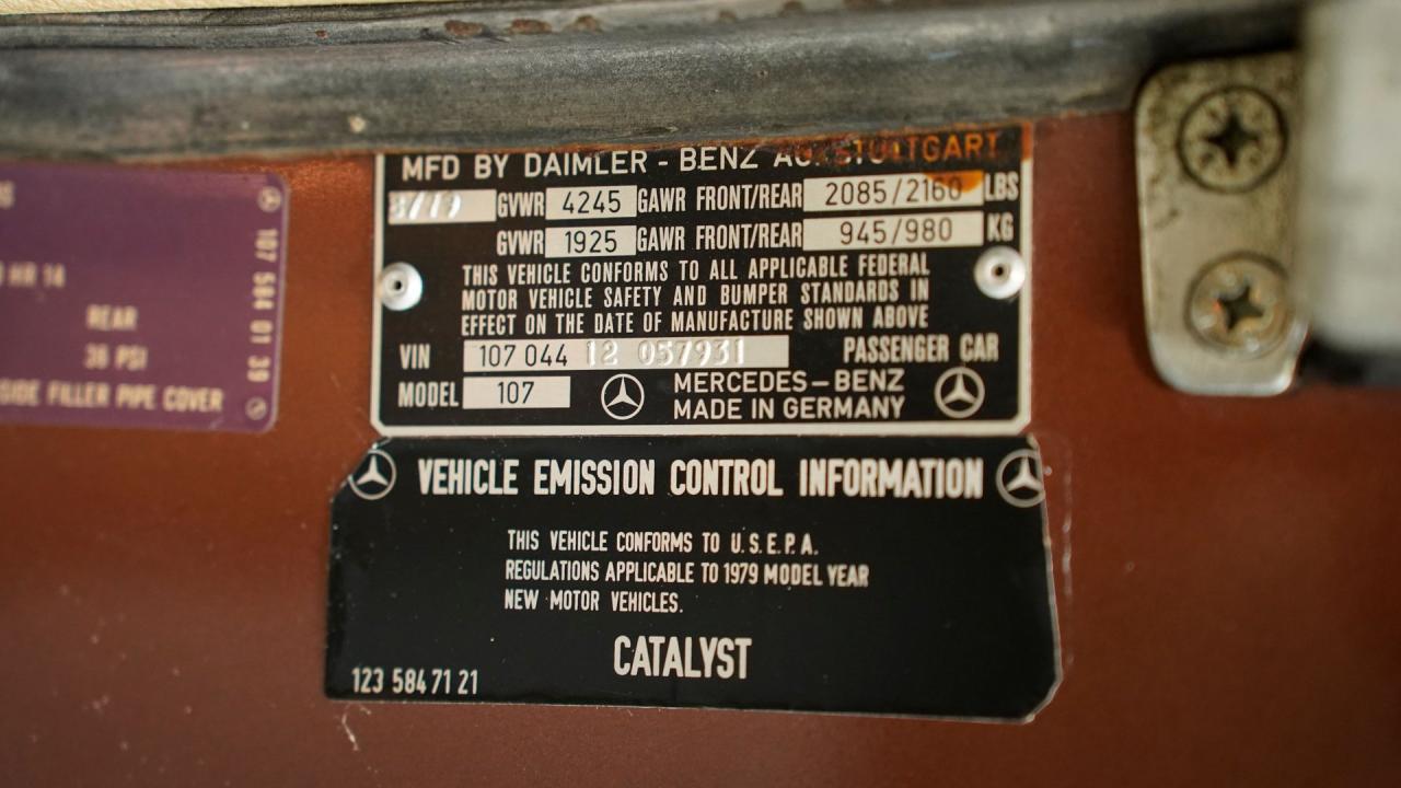 1979 Mercedes - Benz 450SL