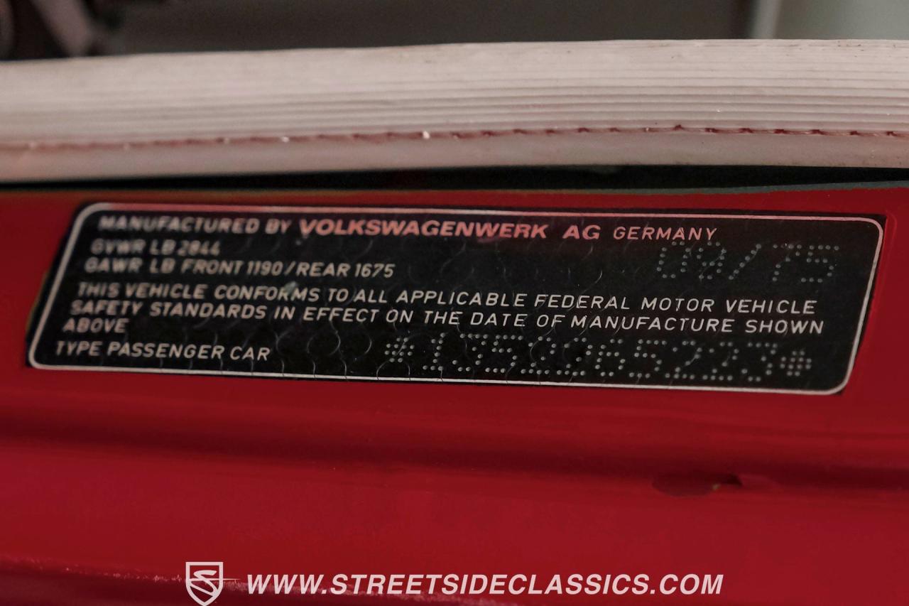 1975 Volkswagen Super Beetle