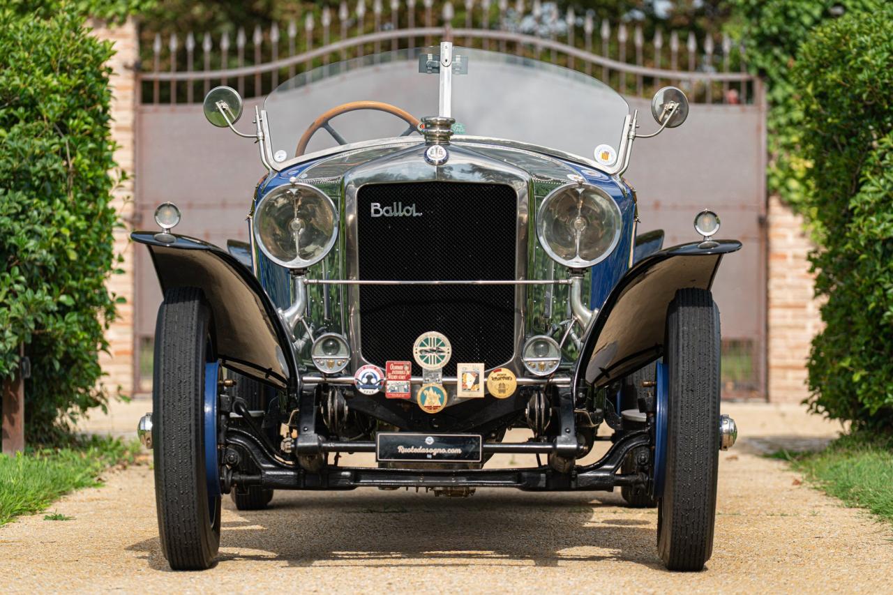 1925 Ballot 2LT TOURER &quot;BOAT TAIL&quot; BY HENRY LABOURDETTE