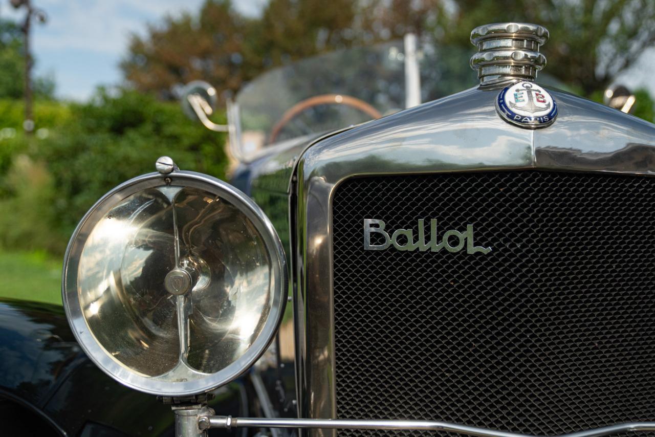 1925 Ballot 2LT TOURER &quot;BOAT TAIL&quot; BY HENRY LABOURDETTE