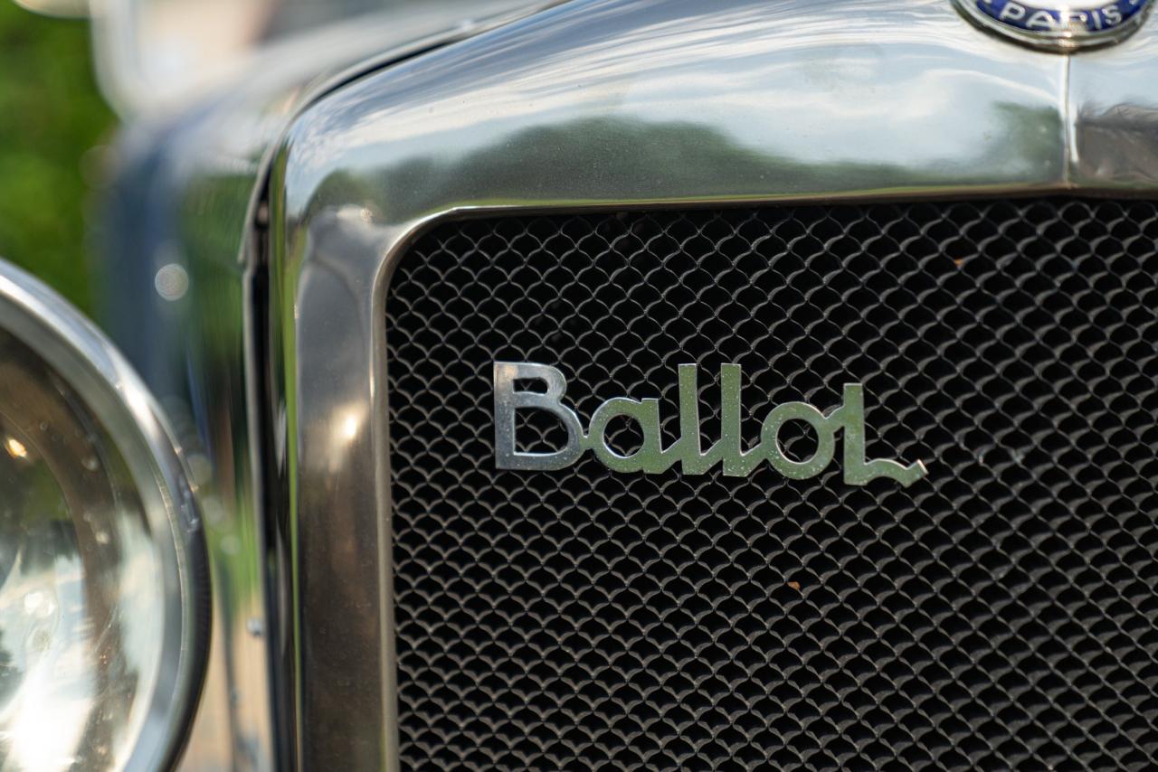 1925 Ballot 2LT TOURER &quot;BOAT TAIL&quot; BY HENRY LABOURDETTE