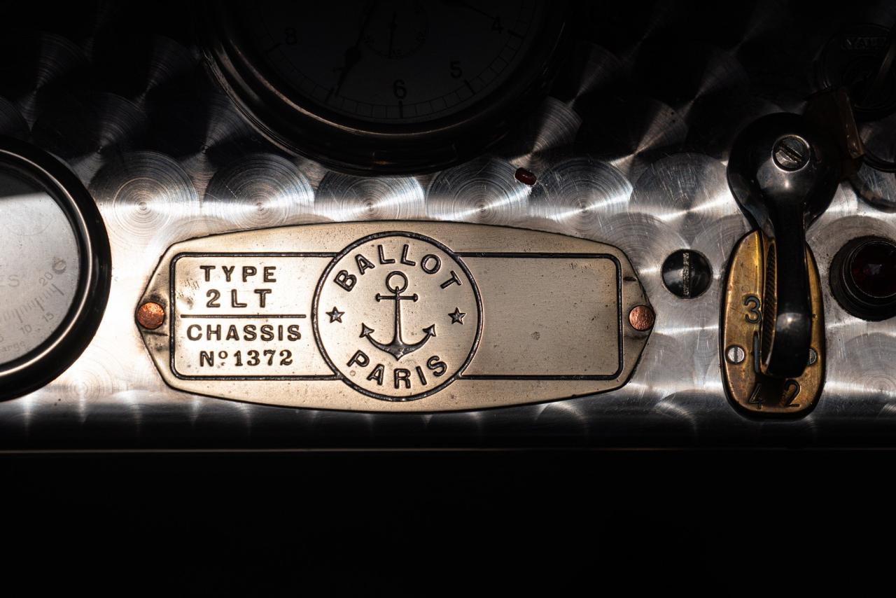 1925 Ballot 2LT TOURER &quot;BOAT TAIL&quot; BY HENRY LABOURDETTE