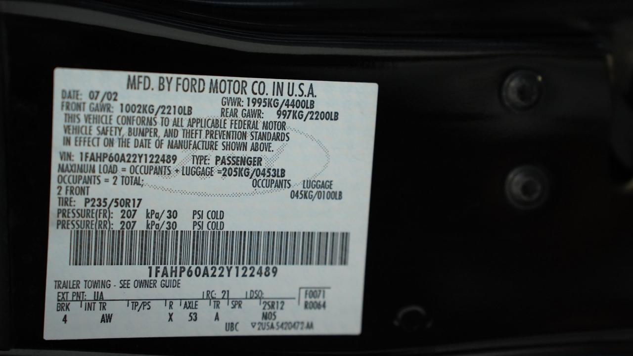 2002 Ford Thunderbird