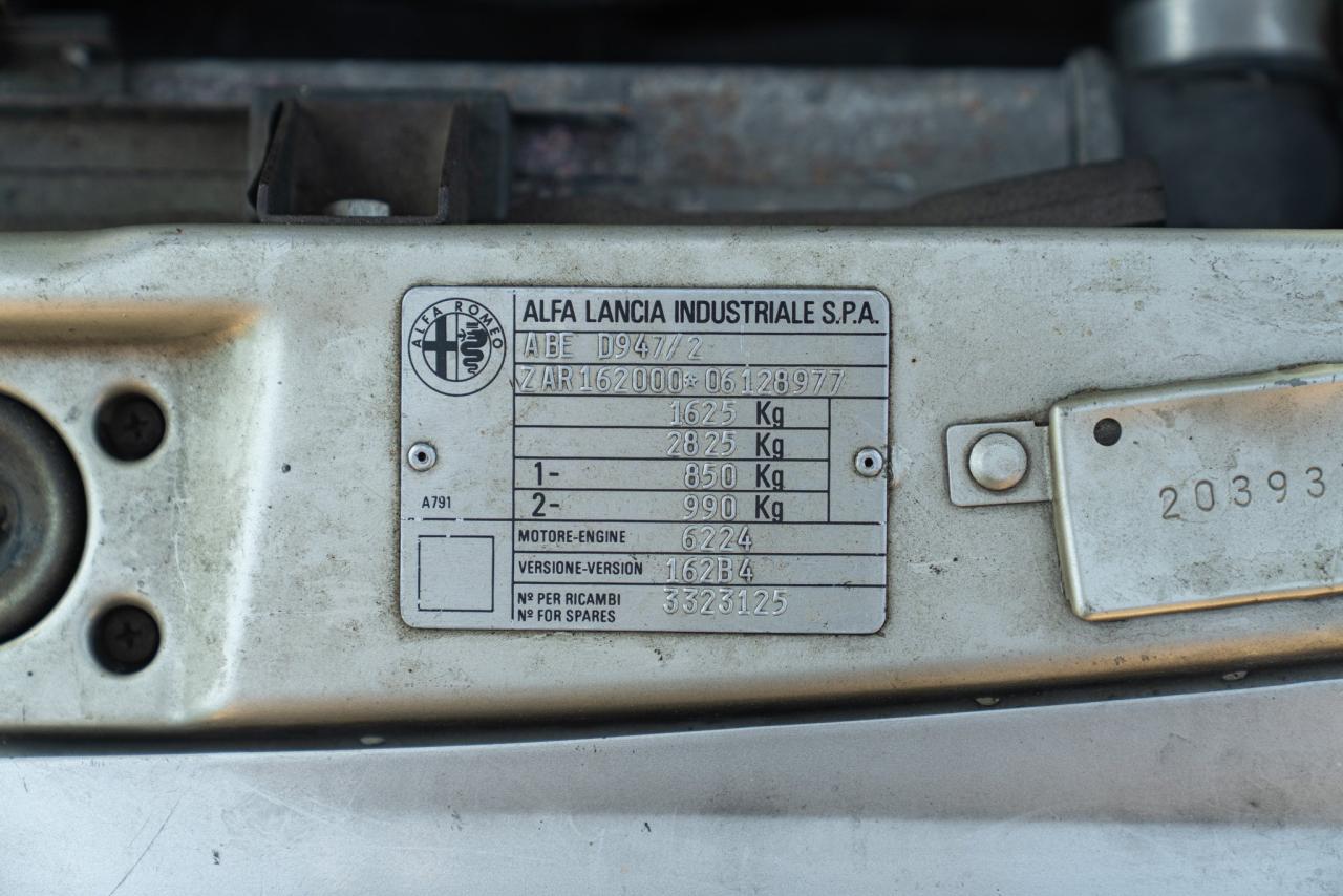 1989 Alfa Romeo 75 2.0