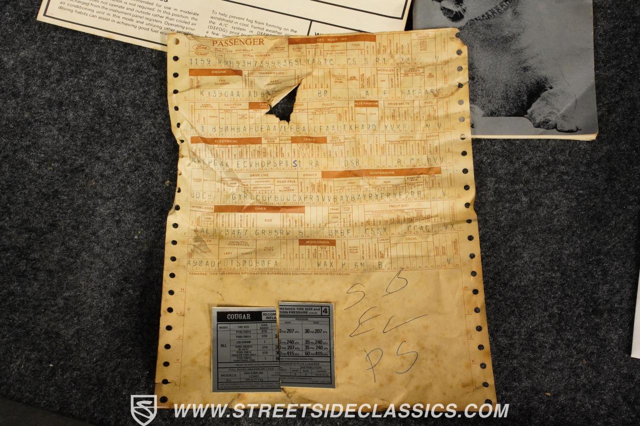 1979 Mercury Cougar XR7