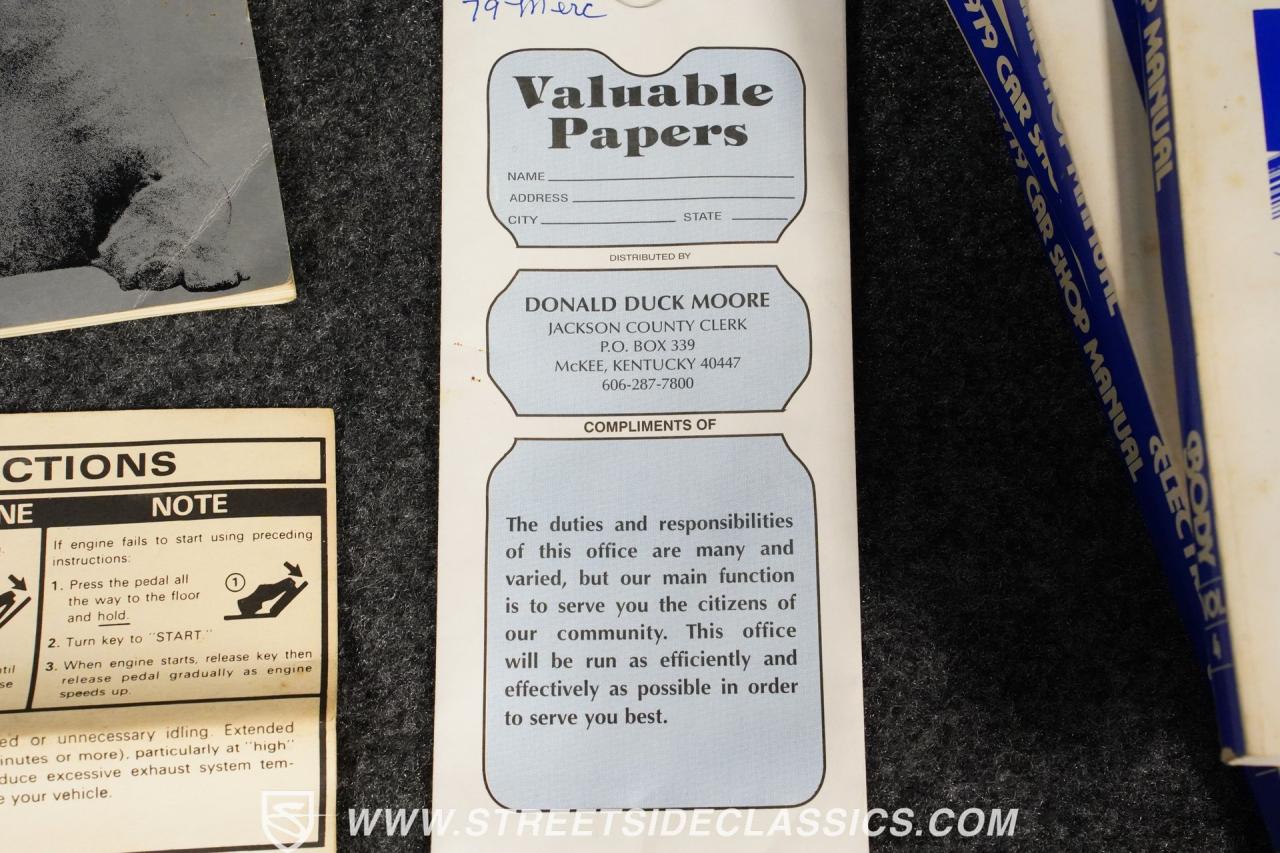 1979 Mercury Cougar XR7