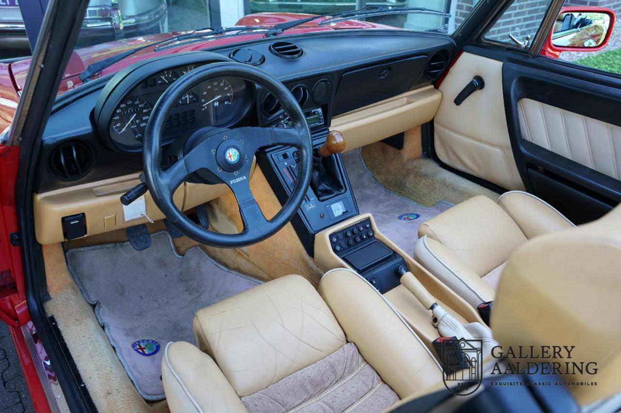 1991 Alfa Romeo Spider 2.0 Type 4 &ldquo;Two owners from new&rdquo;