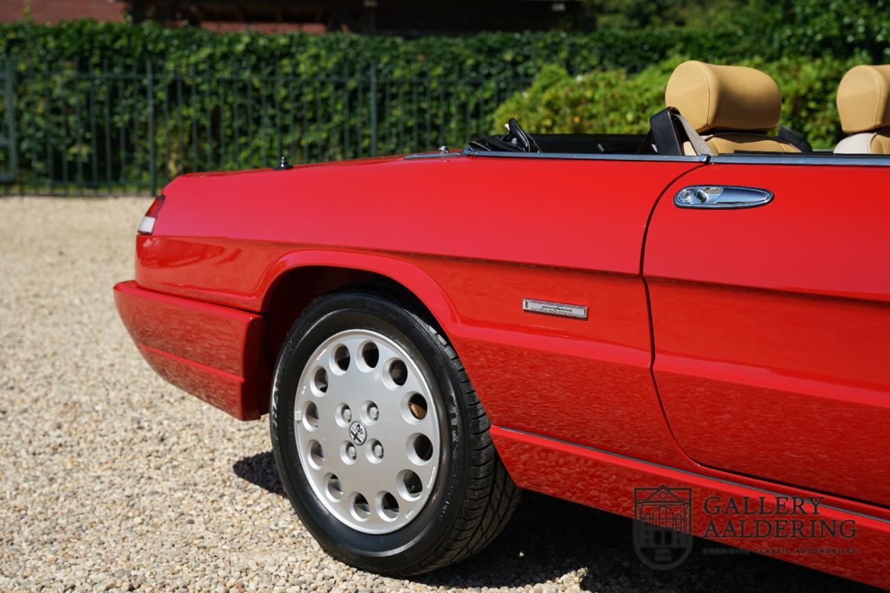 1991 Alfa Romeo Spider 2.0 Type 4 &ldquo;Two owners from new&rdquo;