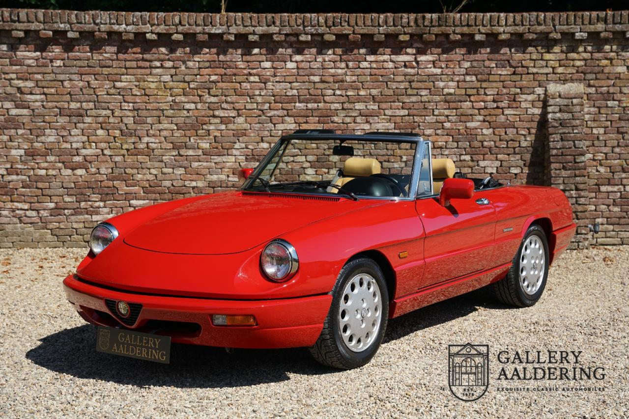 1991 Alfa Romeo Spider 2.0 Type 4 &ldquo;Two owners from new&rdquo;