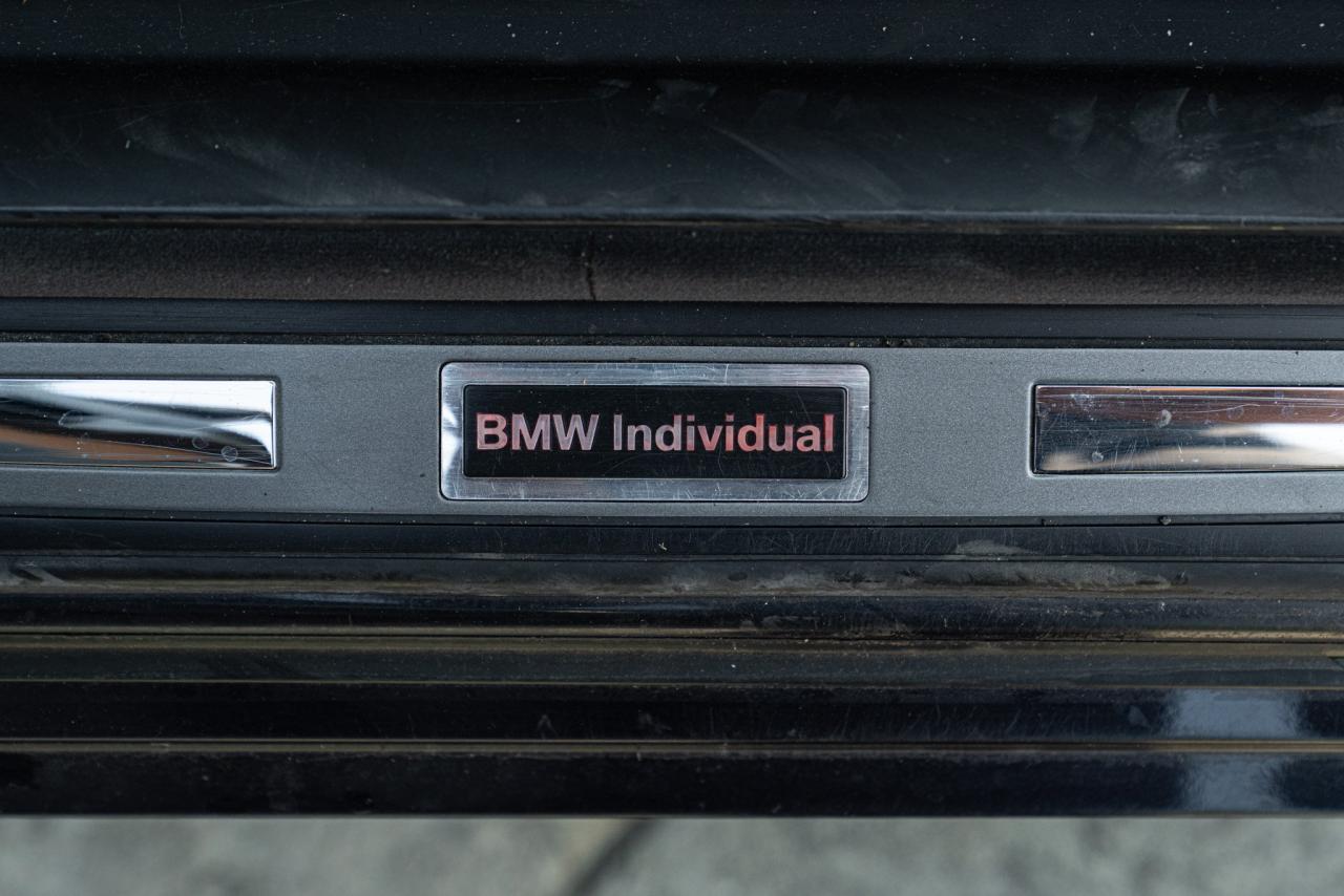 2001 BMW 745 LI INDIVIDUAL