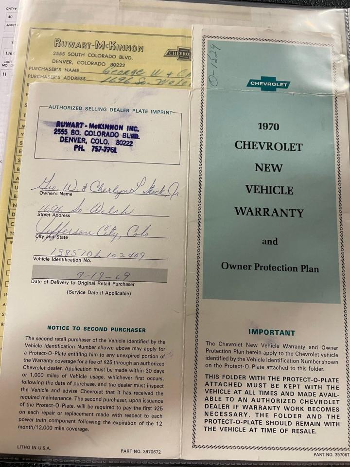 1970 Chevrolet Monte Carlo