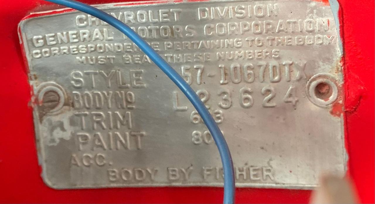 1957 Chevrolet Bel Air Convertible