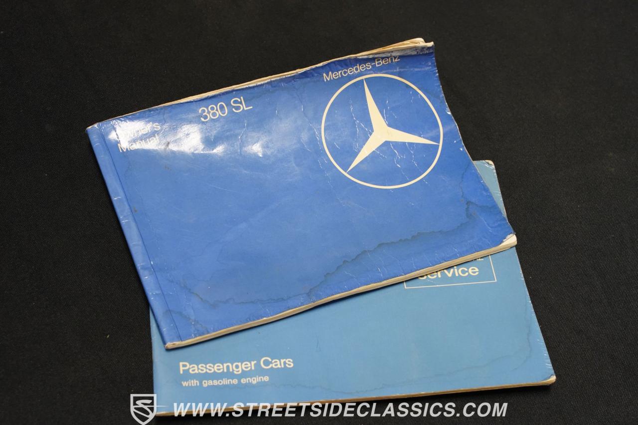 1982 Mercedes - Benz 380SL 107