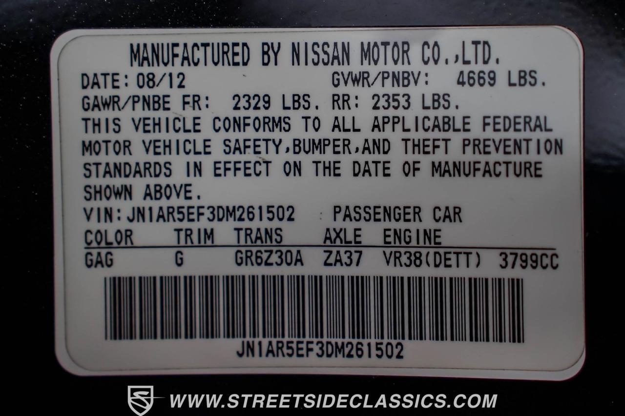 2013 Nissan GT-R Premium