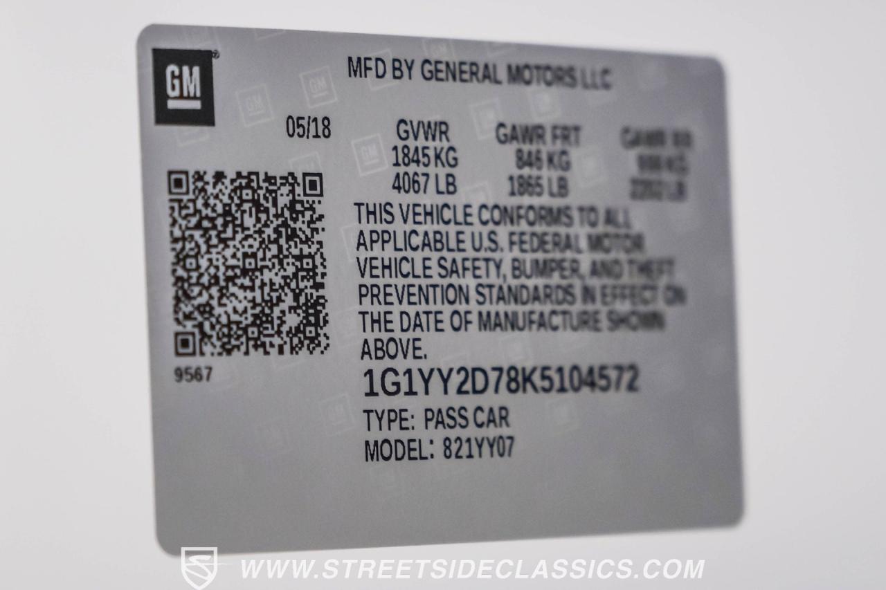 2019 Chevrolet Corvette Grand Sport 2LT