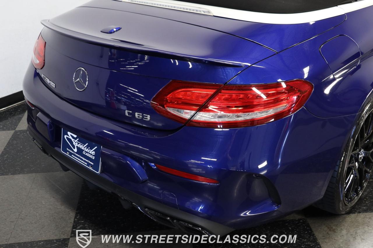 2017 Mercedes - Benz C63 AMG Cabriolet