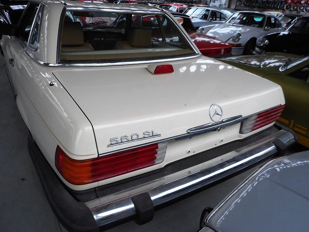 1987 Mercedes - Benz 560 SL Creme