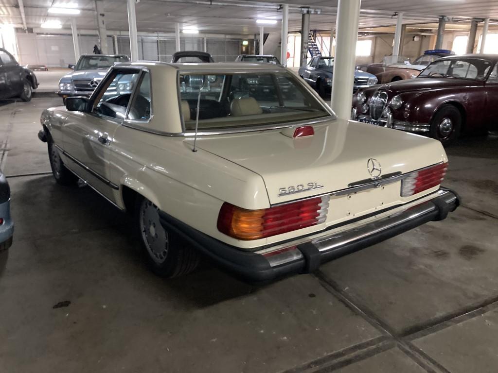 1987 Mercedes - Benz 560 SL Creme