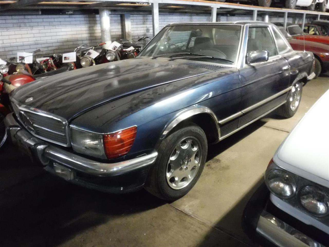 1982 Mercedes - Benz 380SL blue