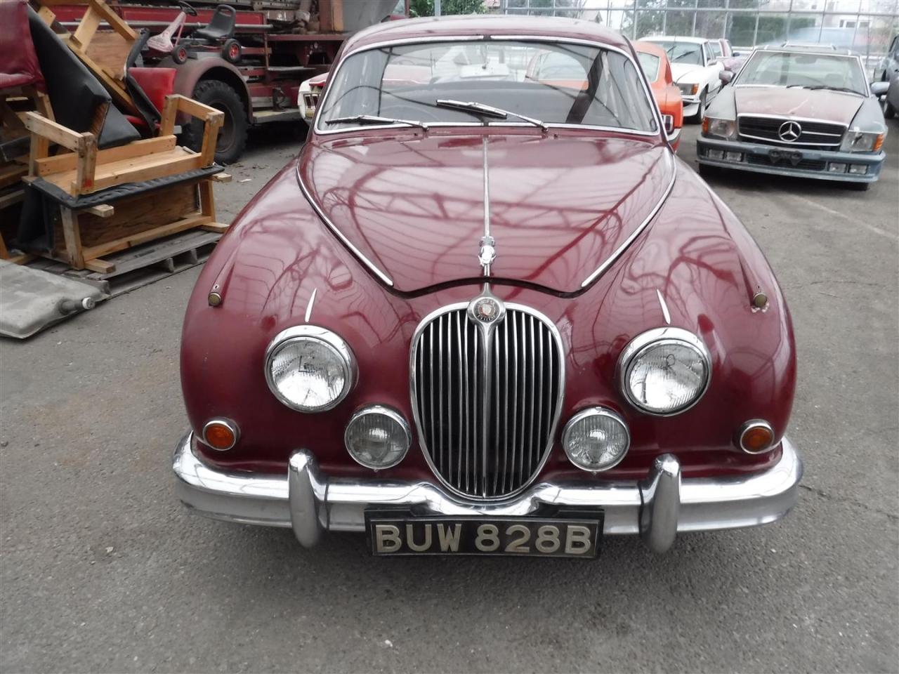 1965 Jaguar MK2 RHD red