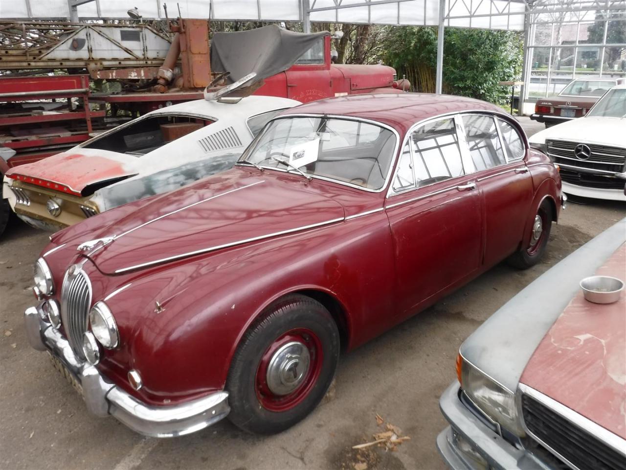 1965 Jaguar MK2 RHD red