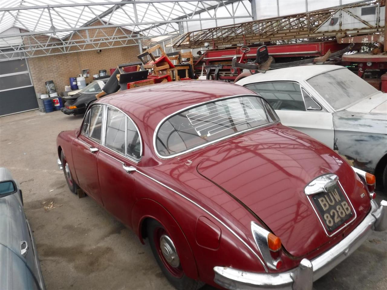 1965 Jaguar MK2 RHD red