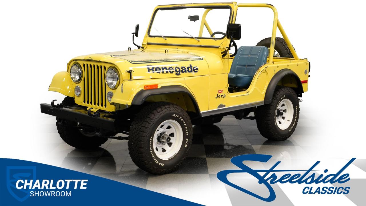 1978 Jeep CJ5 Renegade Levi Edition