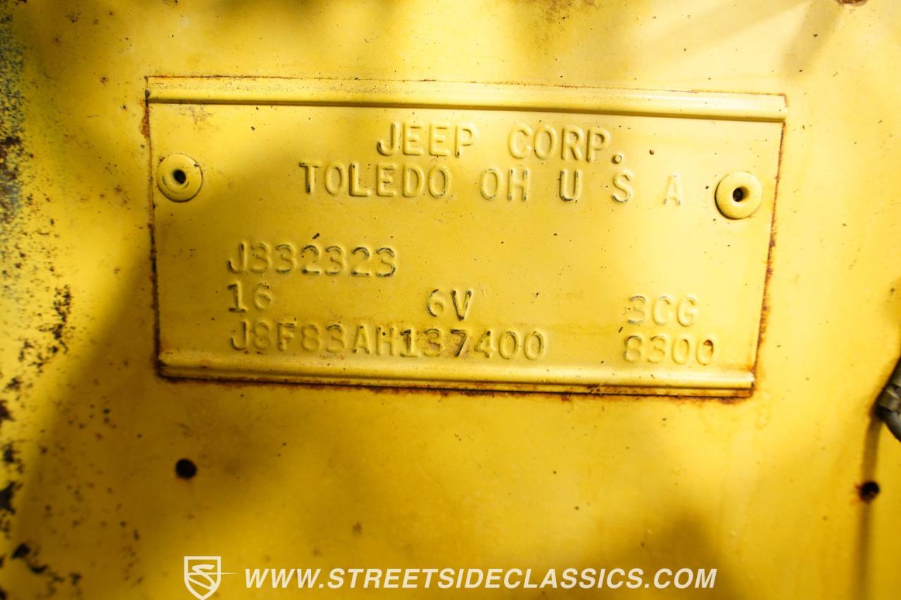 1978 Jeep CJ5 Renegade Levi Edition