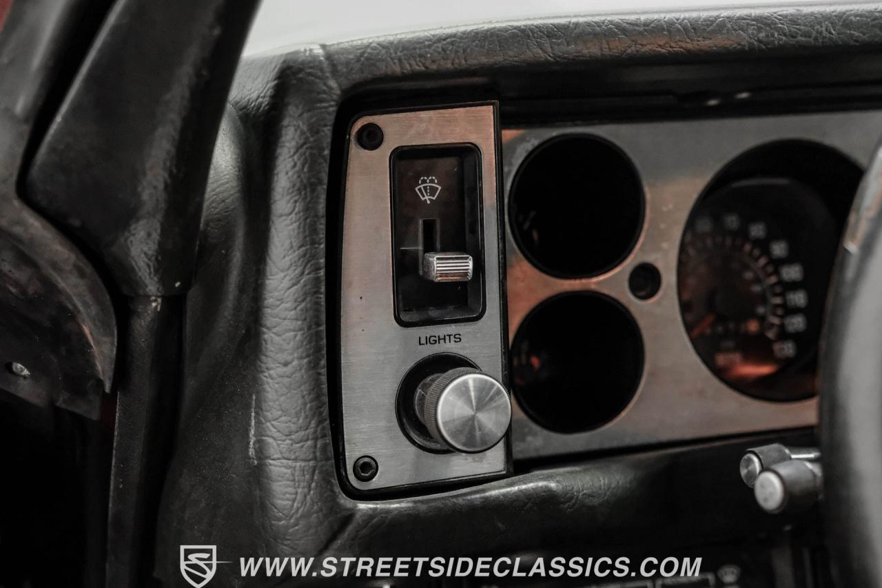 1979 Chevrolet Camaro Split Bumper Conversion