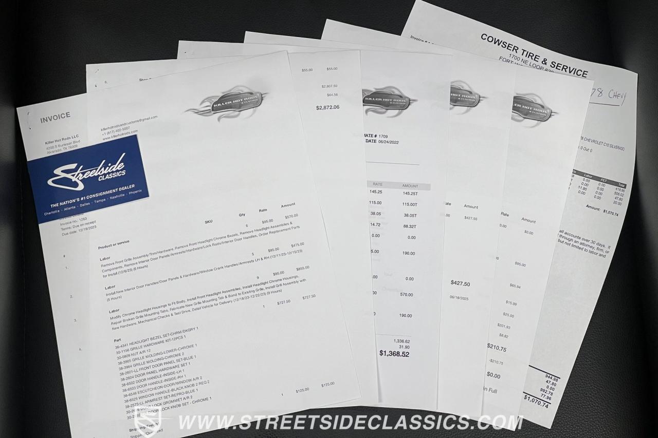 1978 Chevrolet C10 Silverado Big 10 LS3 Restomod