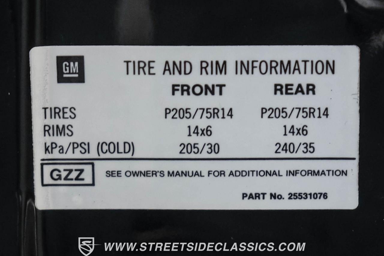 1987 Chevrolet El Camino SS Choo Choo