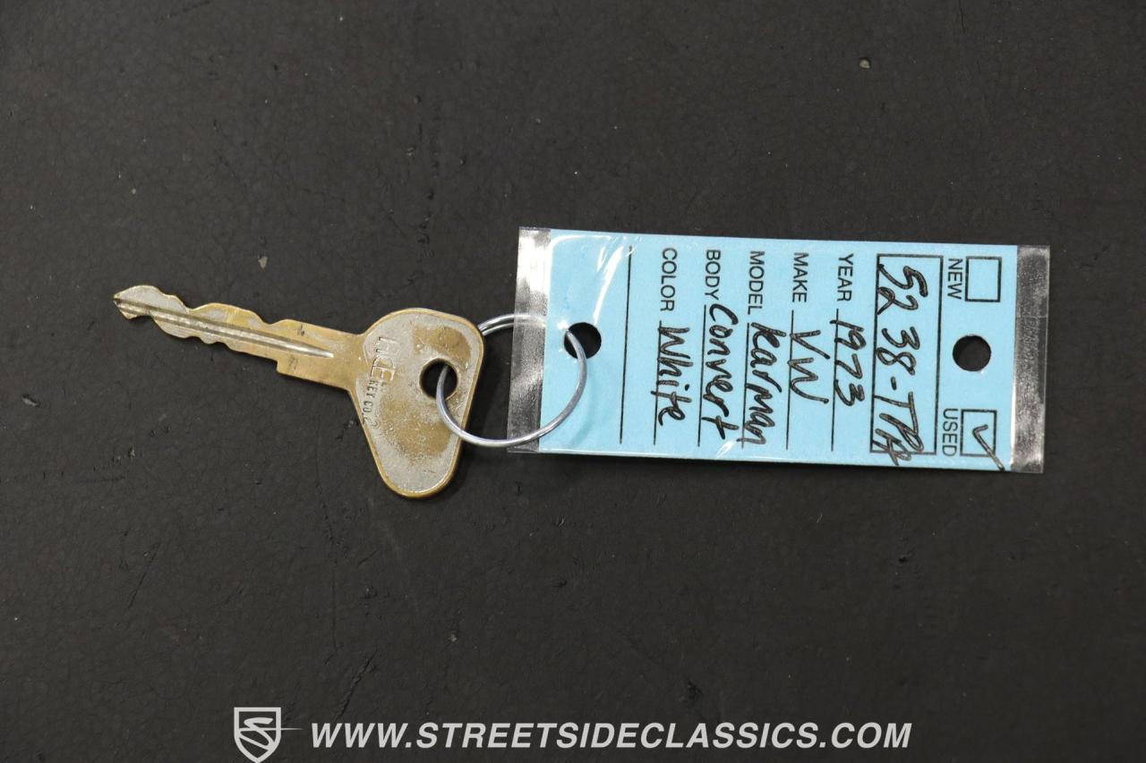 1973 Volkswagen Karmann Ghia Convertible