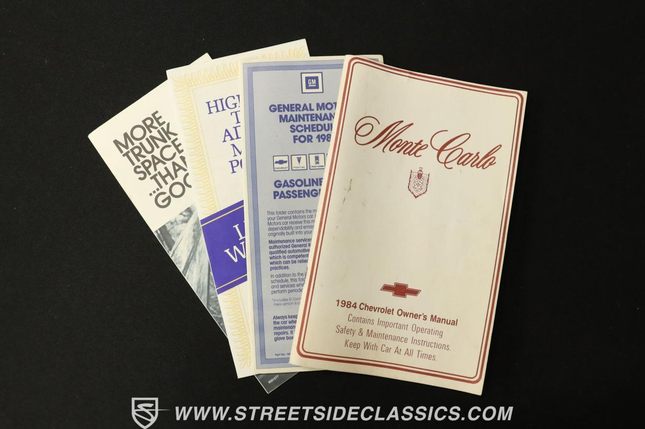 1984 Chevrolet Monte Carlo SS