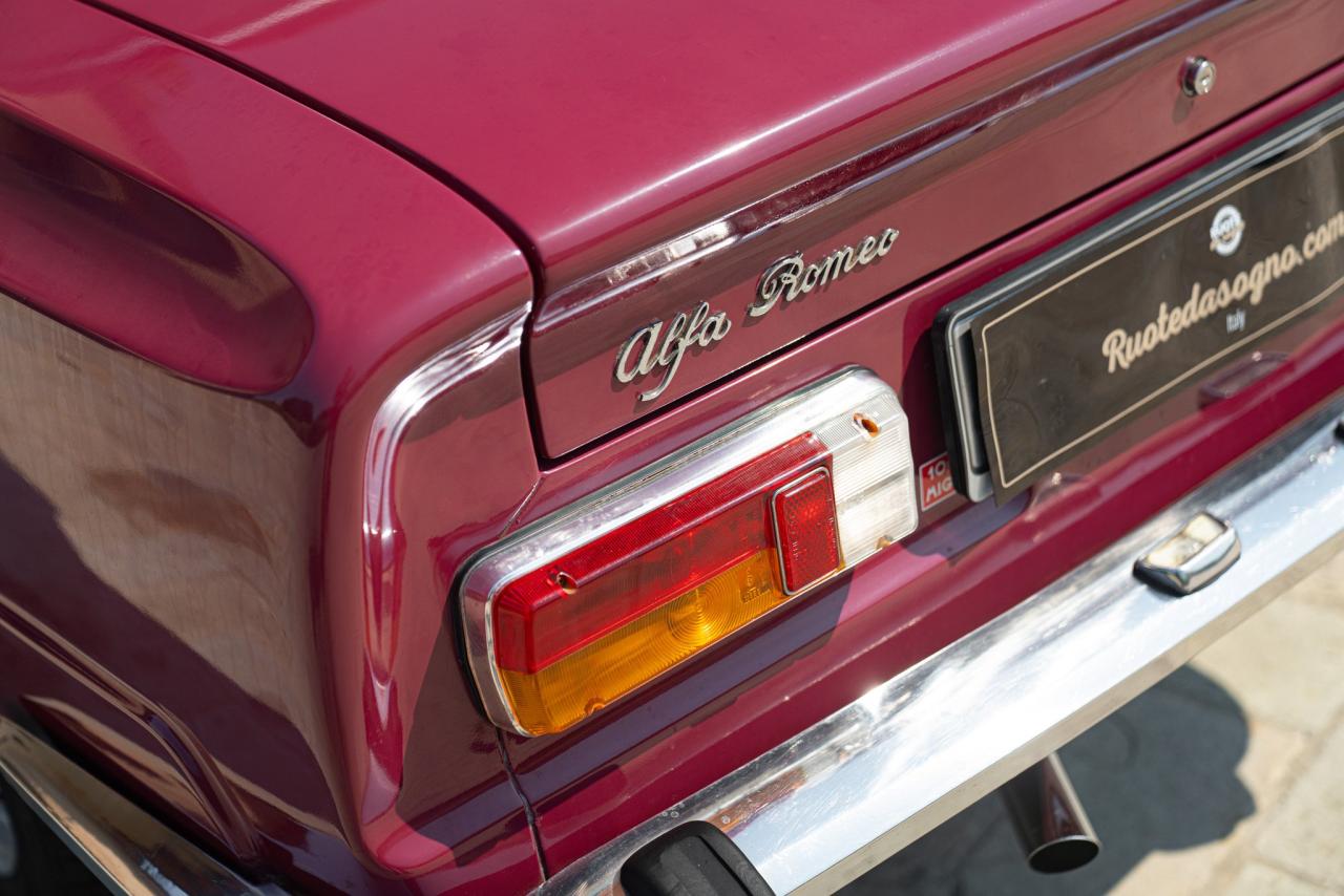 1974 Alfa Romeo GIULIA NUOVA SUPER 1300