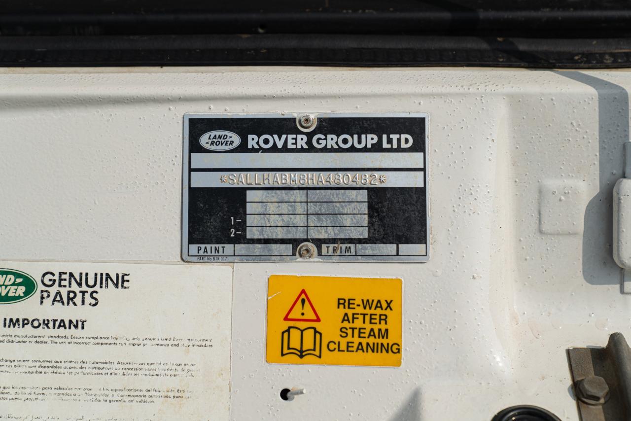 1991 Land Rover RANGE ROVER 3.9