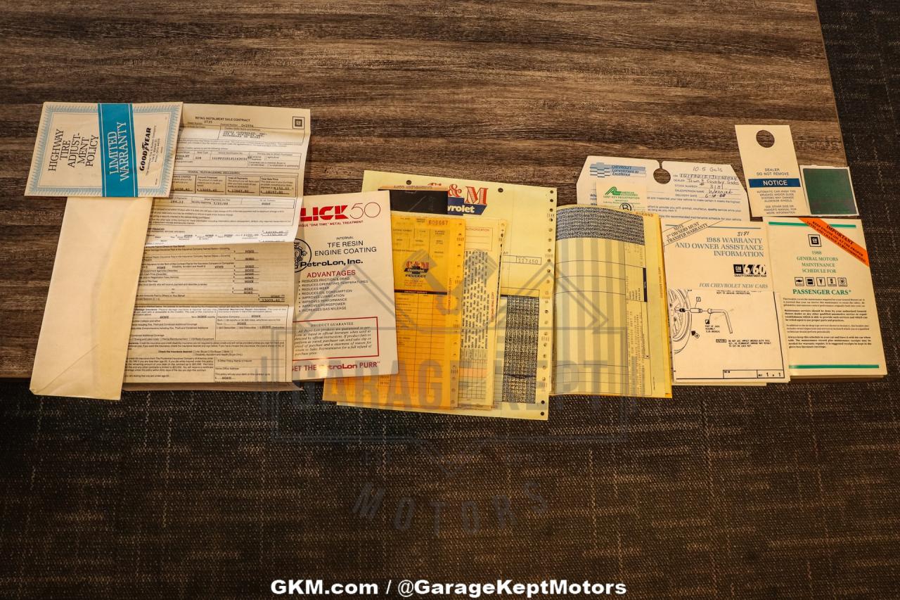 1988 Chevrolet Camaro