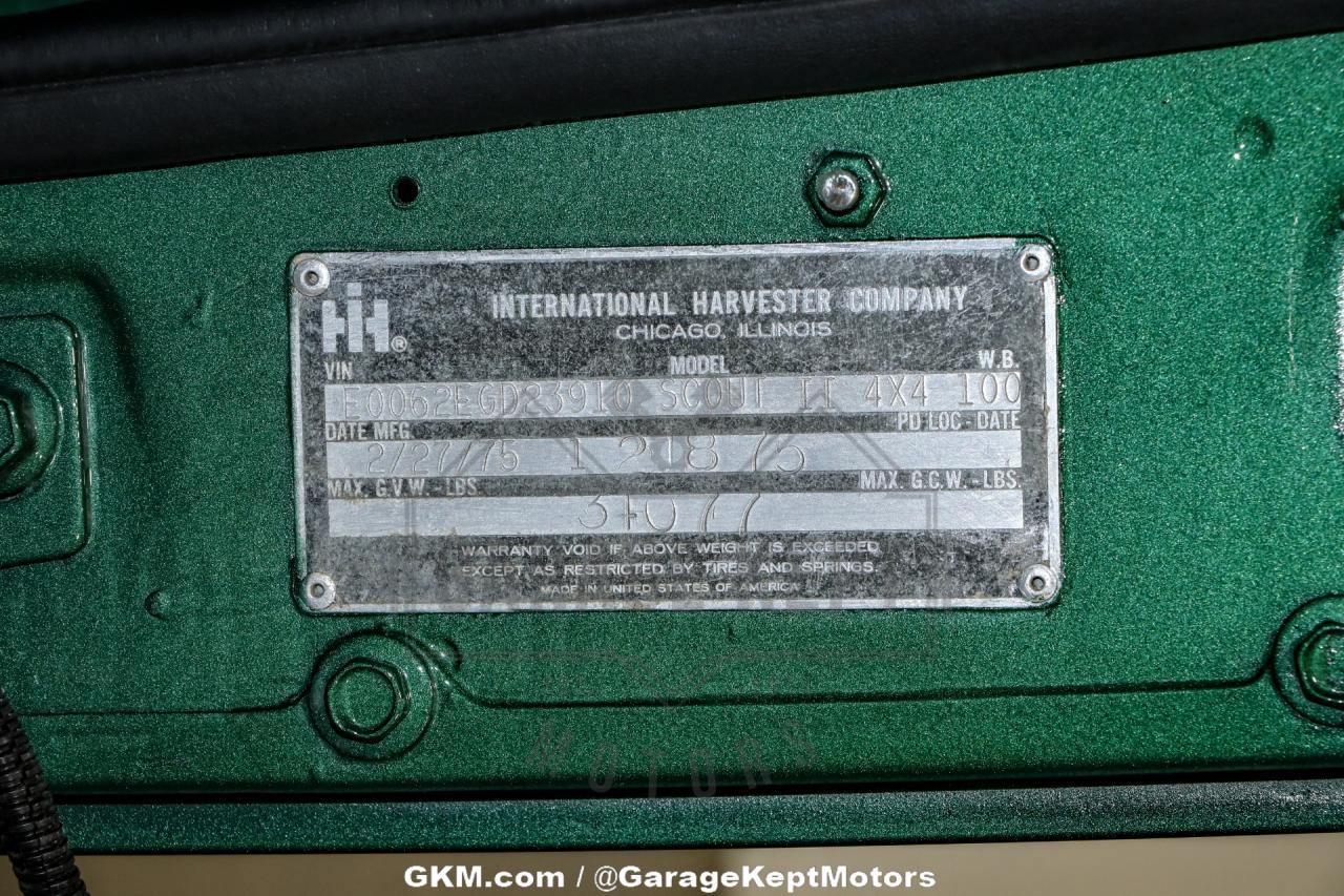 1975 International Scout