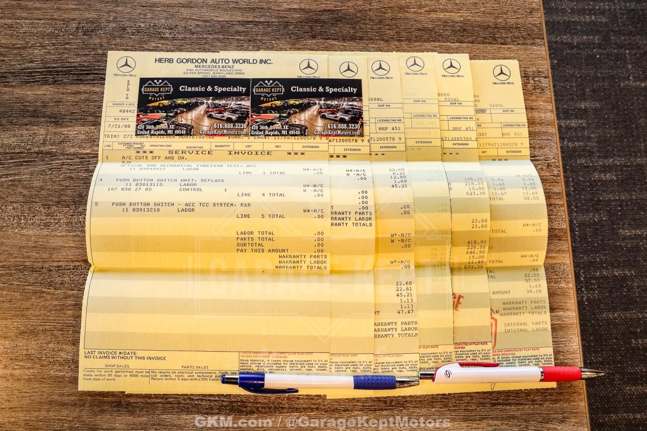 1986 Mercedes - Benz 560SL